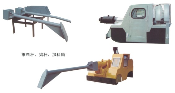 RZY  D型车式加料捣料捣炉机